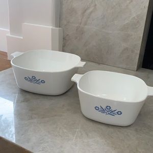 Vintage Corningware - Blue Cornflower